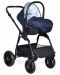 Комбинирана детска количка 3в1 Baby Giggle - Torino, тъмносиня - 4t