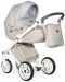 Комбинирана детска количка 3в1 Baby Giggle - Porto, бежова - 1t