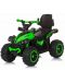 Кола за яздене с дръжка Chipolino - ATV, зелена - 4t