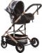Комбинирана бебешка количка Chipolino - Естел, Листа - 4t