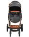 Комбинирана детска количка Moni - Alma, черна - 2t