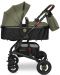 Комбинирана детска количка Lorelli - Alba Premium Set, Loden Green - 3t