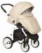 Комбинирана детска количка 3в1 Baby Giggle - Indigo Special, бежова - 3t