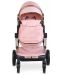 Комбинирана детска количка 2 в 1 Moni - Polly, розова - 4t