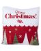 Коледна възглавничка с елхички Амек Тойс - Merry Christmas - 1t