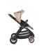 Комбинирана детска количка Cangaroo - Macan 2в1, бежова - 4t
