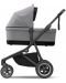 Комбинирана бебешка количка 2 в 1 Thule - Sleek, Grey Melange - 3t