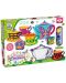Комплект за оцветяване Felyx Toys - Керамичен сервиз за чай, Пеперуди, 15 части - 1t