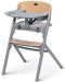 Комплект столче за хранене и шезлонг KinderKraft - Livy и Calmee, дървени - 2t