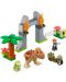 Конструктор Lego Duplo Jurassic World - Бягство на тиранозавър рекс и трицератопс (10939) - 4t