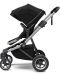Комбинирана бебешка количка 2 в 1 Thule - Sleek, Midnight Black Aluminum - 4t