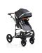 Комбинирана детска количка Moni - Gala, Premium Dandelion - 4t