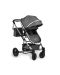 Бебешка комбинирана количка Moni - Gigi, тъмносива - 1t