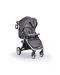 Комбинирана детска количка Cangaroo - Noble 3 в 1, тъмносива - 3t