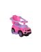 Кола за яздене с дръжка Lorelli - Off Road, розова - 2t