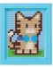 Креативен комплект Pixelhobby - Мозайка с рамка и пиксели XL, коте - 2t
