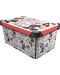 Кутия за съхранение Disney - Венеция, 5 l, червена - 1t