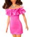 Кукла Barbie Fashionistas - С розова рокля - 4t