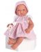 Кукла бебе Asi - Мария, с розова рокля, 43 cm - 1t