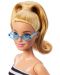 Кукла Barbie Fashionistas - С черно-бял потник и розова пола - 3t