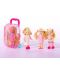 Кукла Simba Toys Evi Love - Еви в куфарче, с шарена рокля - 3t