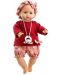 Кукла-бебе Paola Reina Alex y Sonya - Соня, с плетена червена блуза и лента, 36 cm - 1t