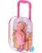 Кукла Simba Toys Evi Love - Еви в куфарче, с розова карирана рокля - 2t