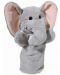 Кукла за театър Heunec - Слон с розови уши, 28 cm - 1t