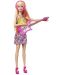 Кукла Mattel Barbie Big City - Барби Malibu, с цветна рокля и аксесоари - 2t