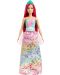 Кукла Barbie Dreamtopia - Със тъмнорозова коса - 1t