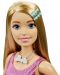 Кукла Barbie - С розова рокля, 71 cm - 5t