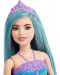 Кукла Barbie Dreamtopia - Със тюркоазена коса - 3t