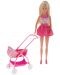 Кукла Simba Toys Steffi Love - Стефи, с количка и бебе - 1t