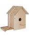 Дървен комплект Eichhorn - Къщичка за птици, за оцветяване - 1t