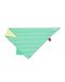 Lassig Триъгълна кърпа Bandana Dottie green силиконова гризалка LTEXBAS166 - 1t