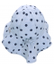 Лятна шапка с UV 50+ защита Sterntaler - На точки, за момиче, 47 cm, 9-12 месеца, синя - 3t