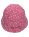 Лятна шапка с UV 50+ защита Sterntaler - Цветя, 45 cm, 6-9 месеца, розова - 4t