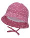 Лятна шапка с UV 50+ защита Sterntaler - Цветя, 45 cm, 6-9 месеца, розова - 1t
