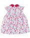 Лятна бебешка памучна рокля Sterntaler - На цветя, 86 cm, 12-18 месеца - 2t