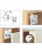 Магнитни предпазни брави за шкафове и чекмеджета Sipo - 4 броя - 7t