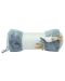 Мека играчка Mamas & Papas - Tummy Time Roll, Welcome to the world, Blue - 1t