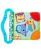 Мека книжка Bright Starts - Teethe & Read Toy, Синя - 1t