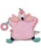 Мека играчка за гушкане Eurekakids - с активности, Фламинго - 1t