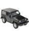 Метална количка Toi Toys Welly - Jeep Wrangler, черна - 1t