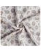 Меко одеяло от органичен муселин Xkko - Dreamy Sheep, 120 х 120 cm - 3t