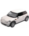 Метален автомобил Newray - Mini Cooper, 1:24, бял - 1t