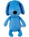 Мека играчка за гушкане Bali Bazoo - Dog, 28 cm, синя - 1t