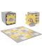 Меко килимче за игра KinderKraft - Luno Shapes,  жълто - 5t