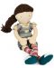 Мека кукла Andreu toys - Джули, 42 cm - 1t