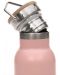 Метална бутилка Lassig - Adventure, 460 ml, розова - 2t